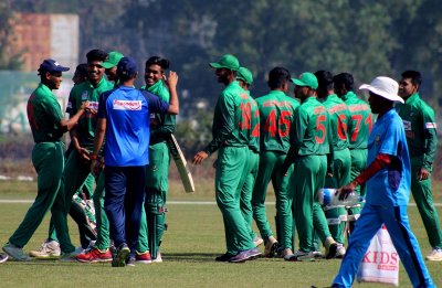 একমাত্র টি-টোয়েন্টিতে জিতেছে বাংলাদেশের যুবরা