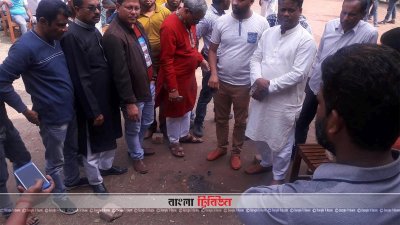 কাজী নাবিল আহমেদ এমপির বাড়ির সামনে ককটেল বিস্ফোরণের স্থান