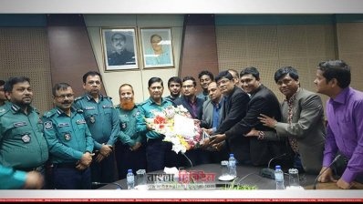 ডিএমপি কমিশনারের সঙ্গে ক্র্যাবের নবনির্বাচিত কমিটির সদস্যদের মতবিনিময়