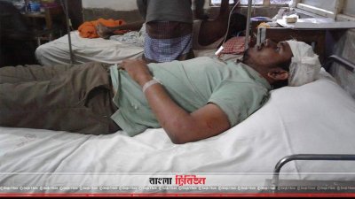হাসপাতালের বেডে হাসিবুল