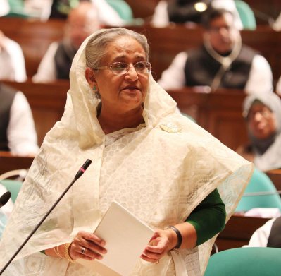 সংসদে প্রধানমন্ত্রী শেখ হাসিনা (ফাইল ফটো)