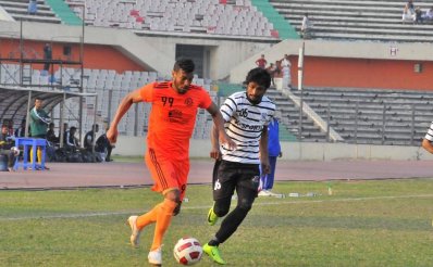 মোহামেডান-ব্রাদার্স ম্যাচের একটি মুহূর্ত
