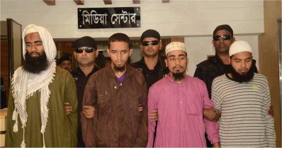 আটককৃত জঙ্গিরা