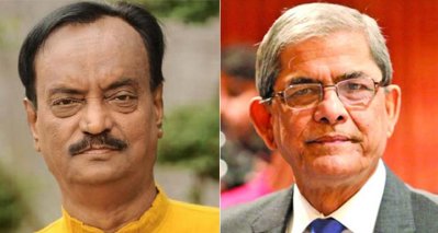 সুরকার আলাউদ্দিন আলী ও মির্জা ফখরুল ইসলাম আলমগীর