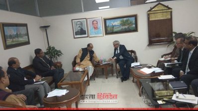রেলপথমন্ত্রীর সঙ্গে বৈঠক করেন এডিবির কান্ট্রি ডিরেক্টর