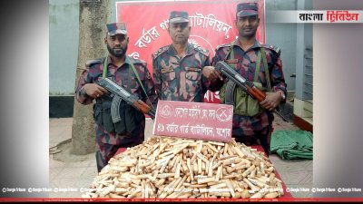 সীমান্তে ৫০ কেজি চন্দন কাঠ উদ্ধার