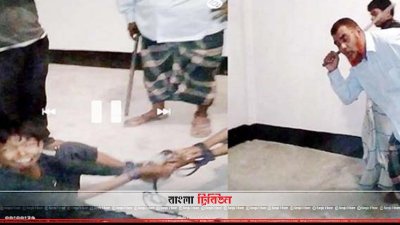 দুই ছাত্রকে বেধে মারধর