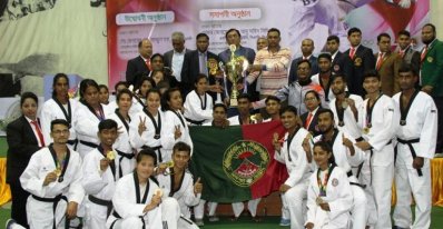 জাতীয় তায়কোয়ান্দোতে সেনাবাহিনী ও আনসারের সাফল্য
