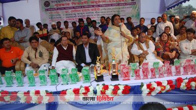 মাহমুদনগর খেলার মাঠে হবে মিনি স্টেডিয়াম: মেয়র আইভী
