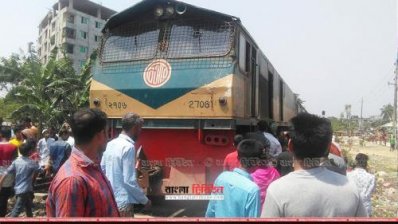 ঢাকা-কিশোরগঞ্জ রুটে ট্রেন চলাচল স্বাভাবিক
