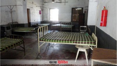 লালমনিরহাট রেলওয়ে হাসপাতালের বেডে কোনও রোগী নেই