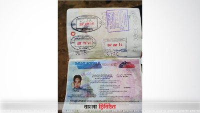 পলাশের ভিসা