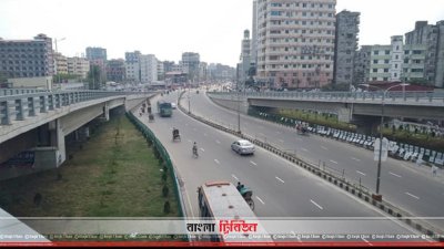 খিলগাঁওয়ে সড়কে নেই গণপরিবহন