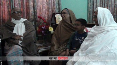 স্বজনদের সঙ্গে ওসমান গণি