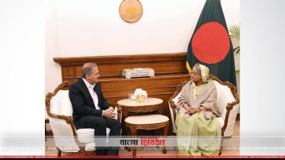 প্রধানমন্ত্রী শেখ হাসিনার সঙ্গে  দেবী শেঠীর সাক্ষাৎ