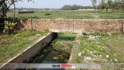 কুসিকের অপরিকল্পিত ড্রেনেজ ব্যবস্থাপনার জন্য কৃষিজমিতে সৃষ্টি হয়েছে জলাবদ্ধতার