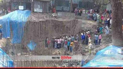 কালভার্ট তৈরির সময় মাটি ধসে দুই শ্রমিক নিহত