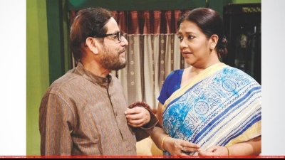 আসাদুজ্জামান নূর ও সুবর্ণা মুস্তাফা (ছবি&ndash; সংগৃহীত)