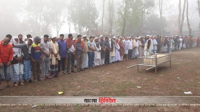 বুড়িগঙ্গায় নৌকাডুবিতে নিহত পাঁচজনের দাফন সম্পন্ন