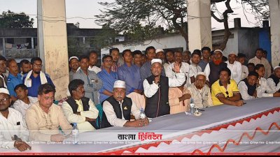 নির্বাচনি সমাবেশে এমপি জাফর আলম (ছবি&ndash; প্রতিনিধি)