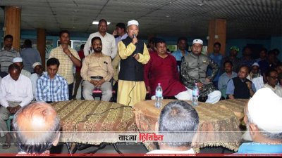 নির্বাচনি সমাবেশে এমপি জাফর আলম (ছবি&ndash; প্রতিনিধি)