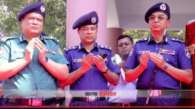 রাজশাহীতে আইজিপি ড. মোহাম্মদ জাবেদ পাটোয়ারী