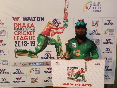 ম্যাচসেরা খেলাঘরের রবিউল ইসলাম