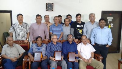 স্বাধীন বাংলা ফুটবল দলের খেলোয়াড়দের নিয়ে উন্মুক্ত আলোচনার আয়োজন করেছিল বিএসজেএ
