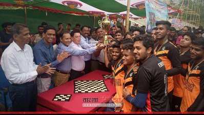 শাবিতে আন্তঃবিভাগ ফুটবলে চ্যাম্পিয়ন নৃবিজ্ঞান বিভাগ