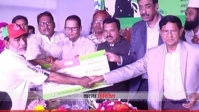নারায়ণগঞ্জে বস্ত্র ও পাটমন্ত্রী গোলাম দস্তগীর গাজী বীরপ্রতীক