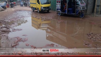 মতলবের রাস্তার বেহাল দশা