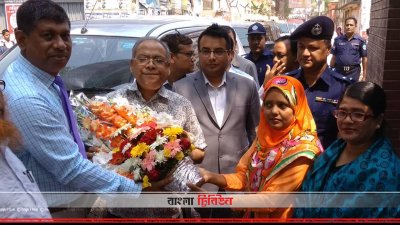 ব্রাহ্মণবাড়িয়ায় নির্বাচন কমিশনার রফিকুল ইসলাম