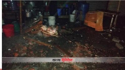 ঝড়ের সময় পল্টনে ইটের আঘাতে চা দোকানদারের মৃত্যু