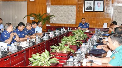 নববর্ষ উদযাপন উপলক্ষে আইনশৃঙ্খলা ও নিরাপত্তা সংক্রান্ত সভা