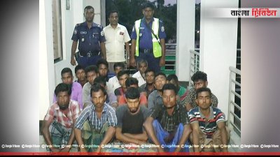ভোলায় ১৮ জেলের এক বছর করে কারাদণ্ড