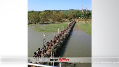 সেন্টমার্টিনের নিরাপত্তায় মোতায়েন করা বিজিবি সদস্যরা