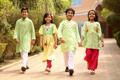 শিশুদের বর্ণিল বৈশাখ