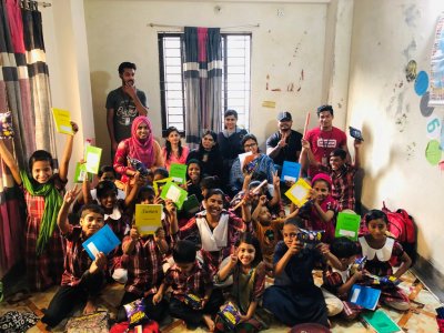 লাল সবুজ স্কুলে ইউল্যাব সোশ্যাল ওয়েল ফেয়ার ক্লাব