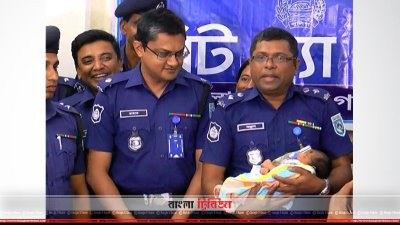 গাইবান্ধায় ধানক্ষেতে পাওয়া শিশুর দায়িত্ব নিলো নিঃসন্তান দম্পতি