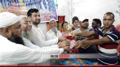 হিলিতে শেষ হলো ভাষা শহীদ স্মৃতি ক্রিকেটের চূড়ান্ত পর্বের খেলা
