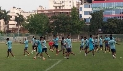 অনুশীলনে আবাহনী (ফাইল ছবি)