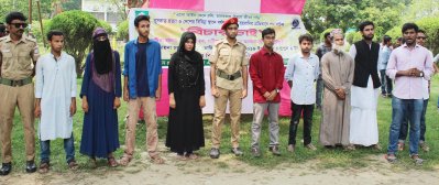 ইবিতে পথনাটকে ‘নুসরাত’