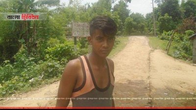 স্কুলছাত্র আবুল হোসেন (ছবি&ndash; প্রতিনিধি)
