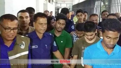নুসরাত হত্যা মামলার তিন আসামি ফের রিমান্ডে