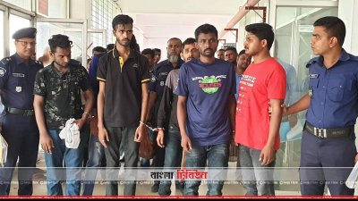 আদালতে ভারতীয় নাগরিকসহ আটক ছয় ব্যক্তি