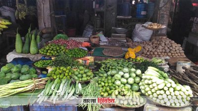 বাগেরহাটে প্রতিটি সবজির মূল্য ঊর্ধ্বমূখী