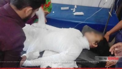 হাসপাতালে অগ্নিদগ্ধ নুসরাত