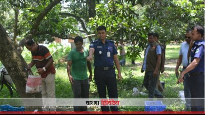 মেহেরপুরে কেমিক্যালমুক্ত ফল বাজারজাতকরণে পুলিশের অভিযান