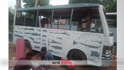 ঈদ সামনে রেখে চলছে লক্কড়-ঝক্কড় গাড়ি মেরামত