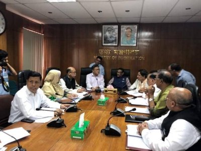 ওয়েজ বোর্ড নিয়ে বৈঠকে ওবায়দুল কাদের